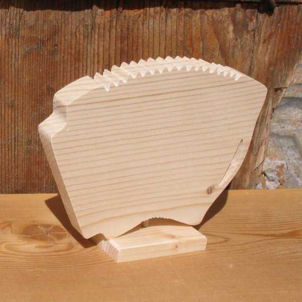 harmonika monteret p&aring; en base med musik tema h&aring;ndlavet massivt tr&aelig;