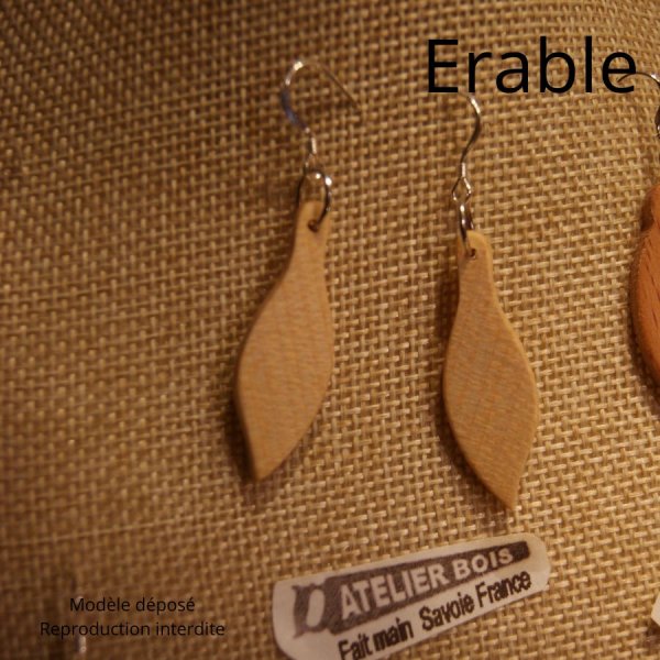 smykker &oslash;reringe tr&aelig; h&aring;ndlavet aske