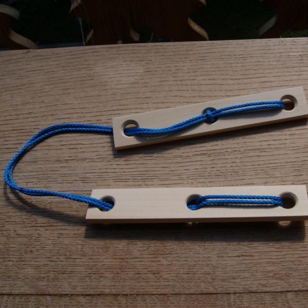 Fangerens hovedkn&aelig;kkertr&aelig; og snor