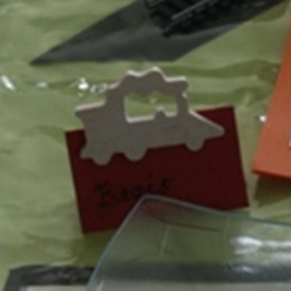 lokomotiv figur, mark&oslash;r, miniaturer kreativ fritid udsmykning tr&aelig; scrapbooking h&aring;ndlavet