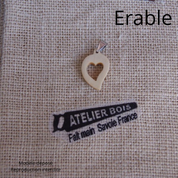 vedh&aelig;ng tr&aelig; bryllup smykker og natur hjerte cut out, kirseb&aelig;rtr&aelig;, h&aring;ndlavet, valentinsdag gaveide, tr&aelig; bryllup