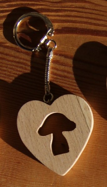 hjerte og svamp n&oslash;glering