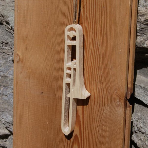 15 cm trombone h&aring;ndlavet musik dekoration