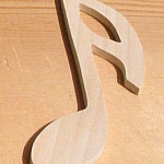 Dobbelt h&aelig;klet figur lg 9cm ep 3mm bryllup sted kort 