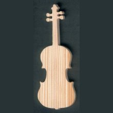 træ violin ht15cm, musikalsk dekoration, musiker gave, håndlavet