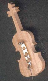 Spindelmonteret violin