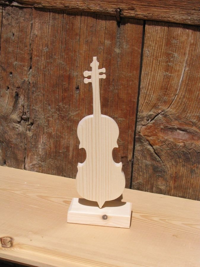 træ cello ht 20 cm interiør dekoration, borddekoration, musiker gave, håndlavet